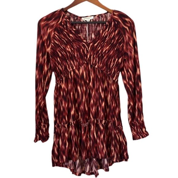 Beachlunchlounge Talia Brush Stokes Tunic Top - Picture 2 of 8